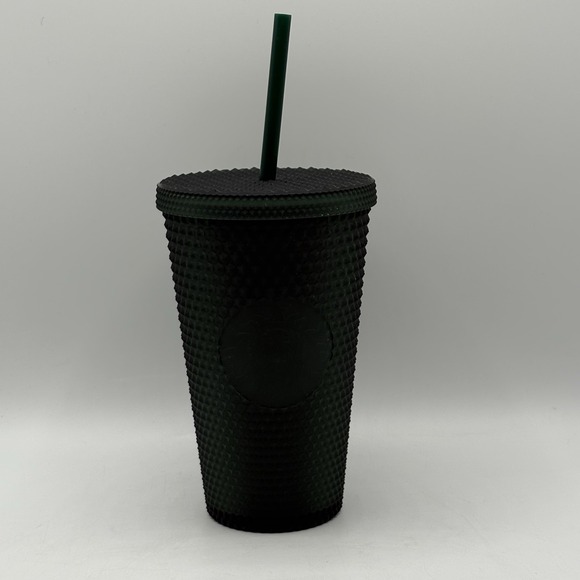 Starbucks Other - NEW Starbucks Soft Studded Tumbler -‎ Matte Dark Green GRANDE 16 oz